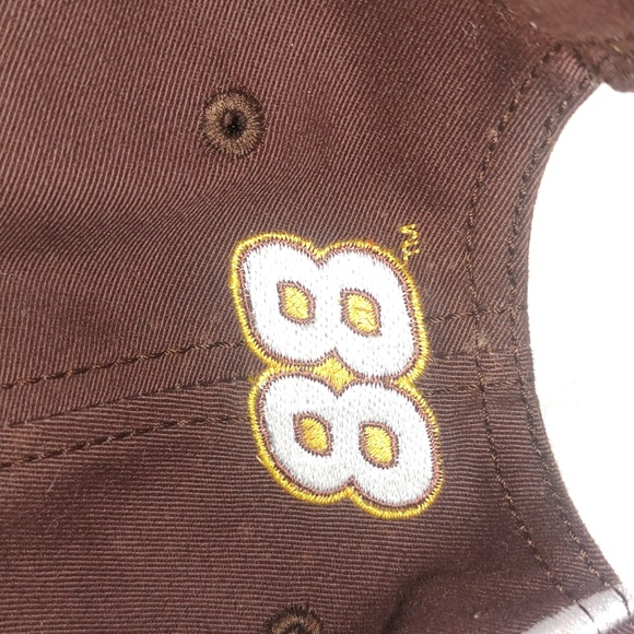 Vintage Nascar Dale Jarrett #88 UPS Racing Hat BNWT One Size Brown - Picture 6 of 13